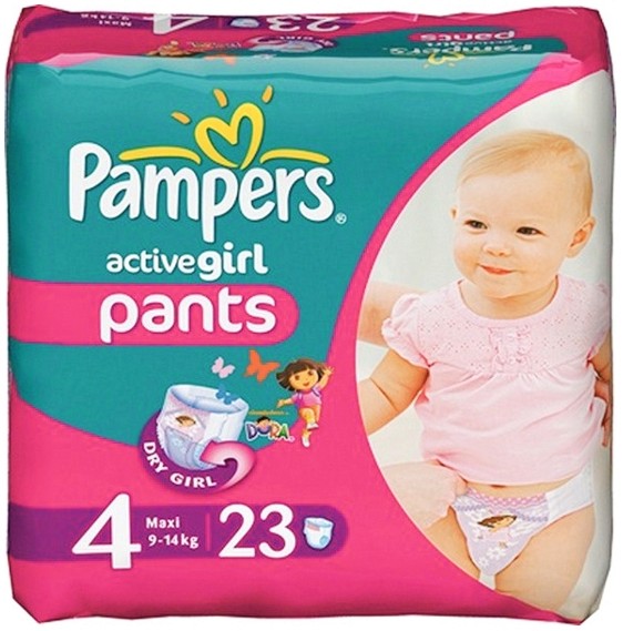 Pampers Active Girl  -       - 