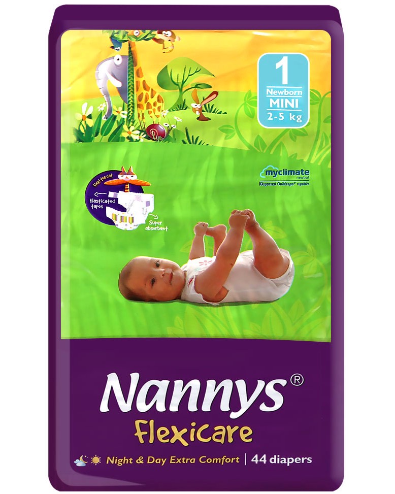 Nannys Flexicare - New Born Mini -          2  5 kg - 