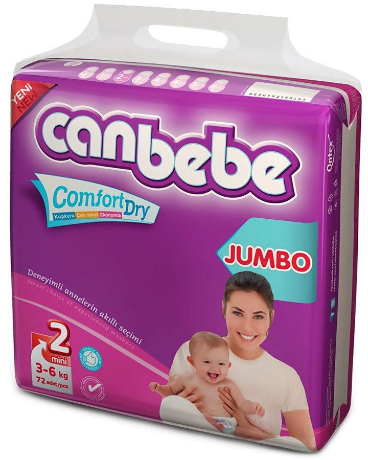Canbebe Comfort Dry - Mini -          3  6 kg - 