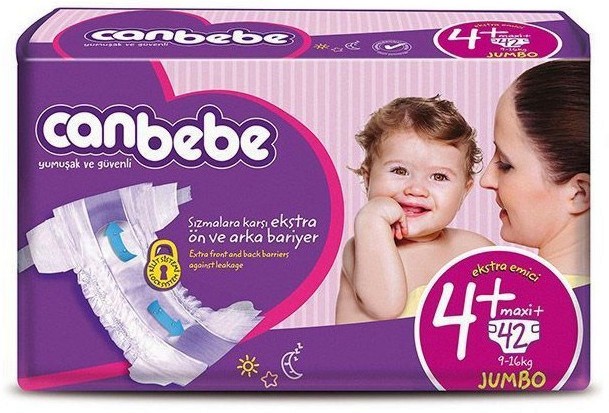 Canbebe Comfort Dry 4 - Maxi Plus -          9  16 kg - 