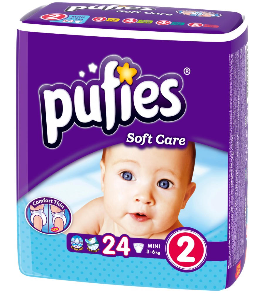 Pufies Soft Care - Mini -          3  6 kg - 