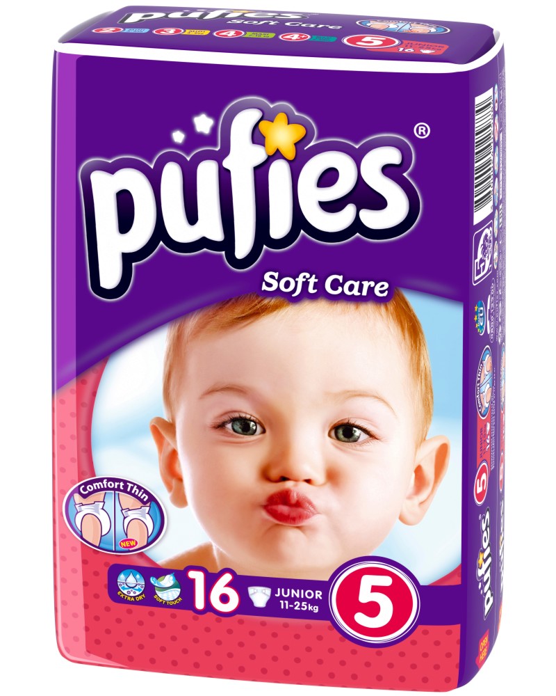 Pufies Soft Care - Junior -          11  25 kg - 