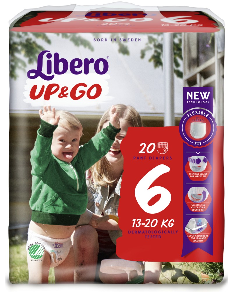  Libero Up & Go 6 - 20  36 ,   13-20 kg - 
