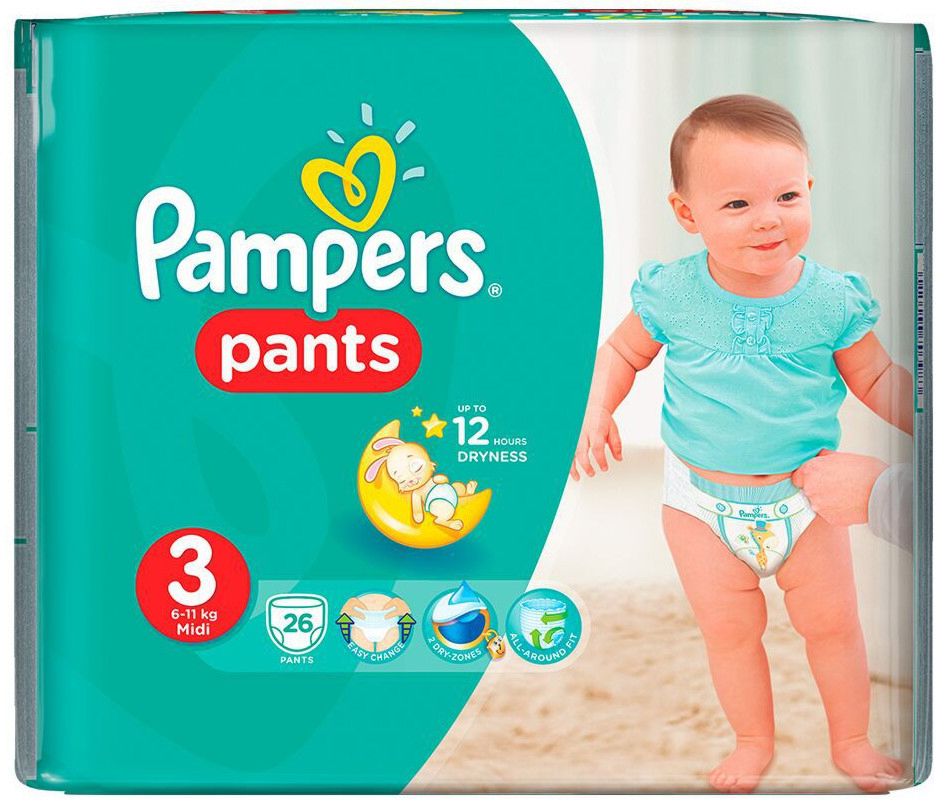 pampers pants 3 cena