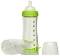 Зелено бебешко шише с повдигащо се дъно - Easy Feed Nurser 236 ml - Комплект със силиконов биберон размер 1 и 5 броя стерилни пликчета за еднократна употреба - 
