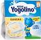 Млечен десерт банан Nestle Yogolino - 4 х 100 g, за 6+ месеца - 
