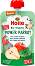 Holle - Био забавна плодово-зеленчукова закуска с круша, ябълка и спанак - Опаковка от 100 g за бебета над 6 месеца - 
