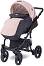 Бебешка количка 2 в 1 Lorelli Rimini Premium - С кош за новородено, лятна седалка, чанта и аксесоари - 