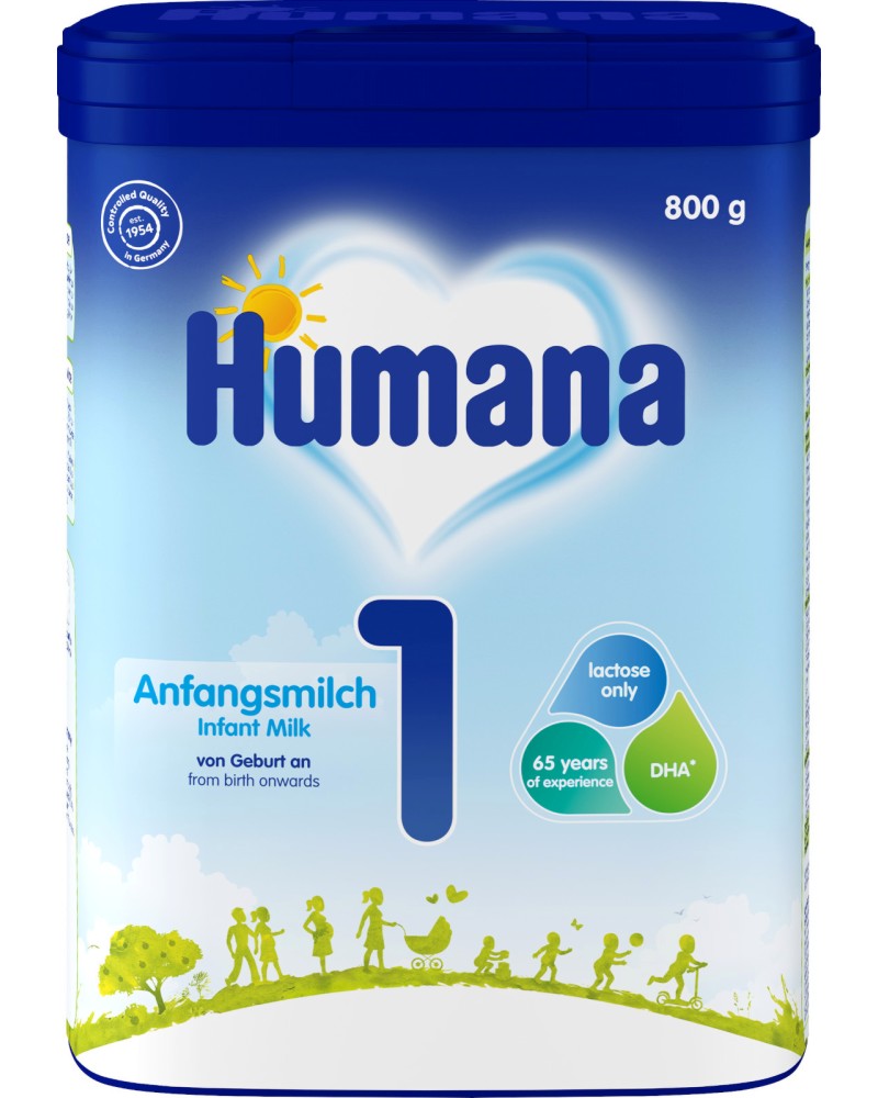     Humana 1 - 800 g,  0-6  - 