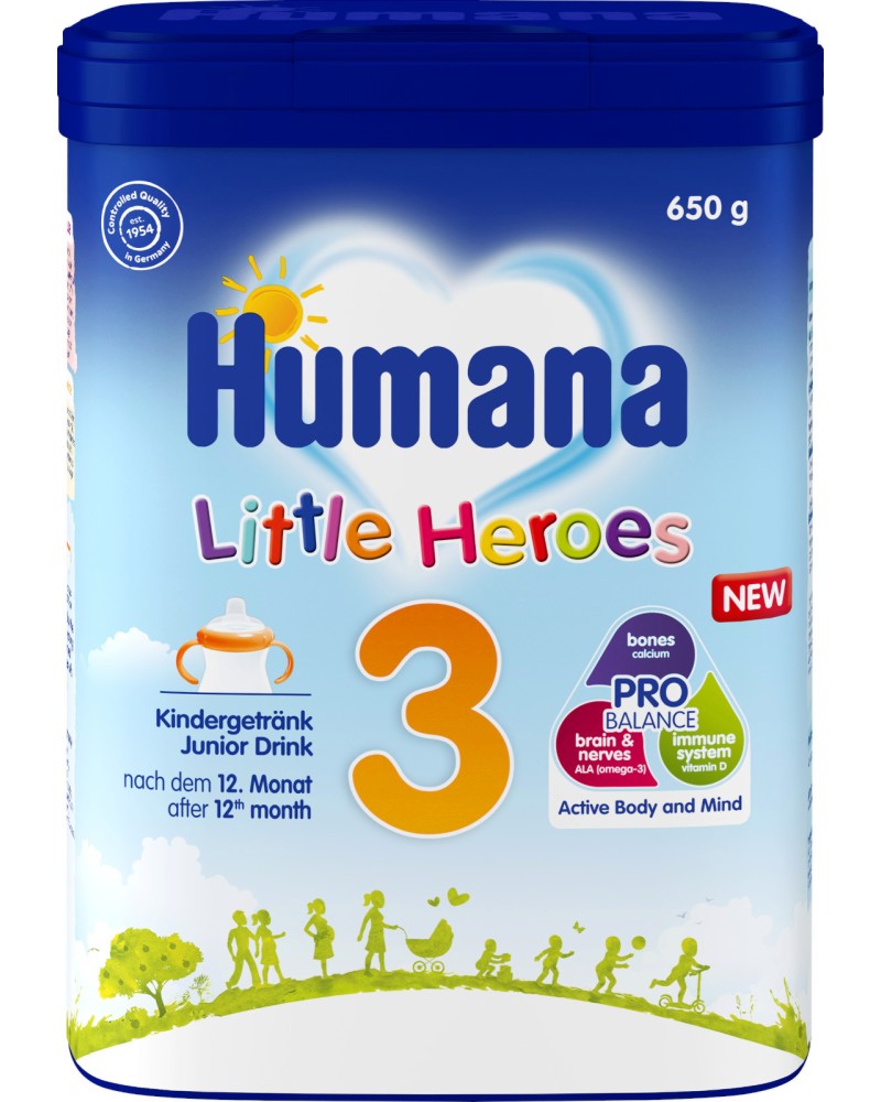      Humana Junior Little Heroes 3 - 650 g,  12+  - 