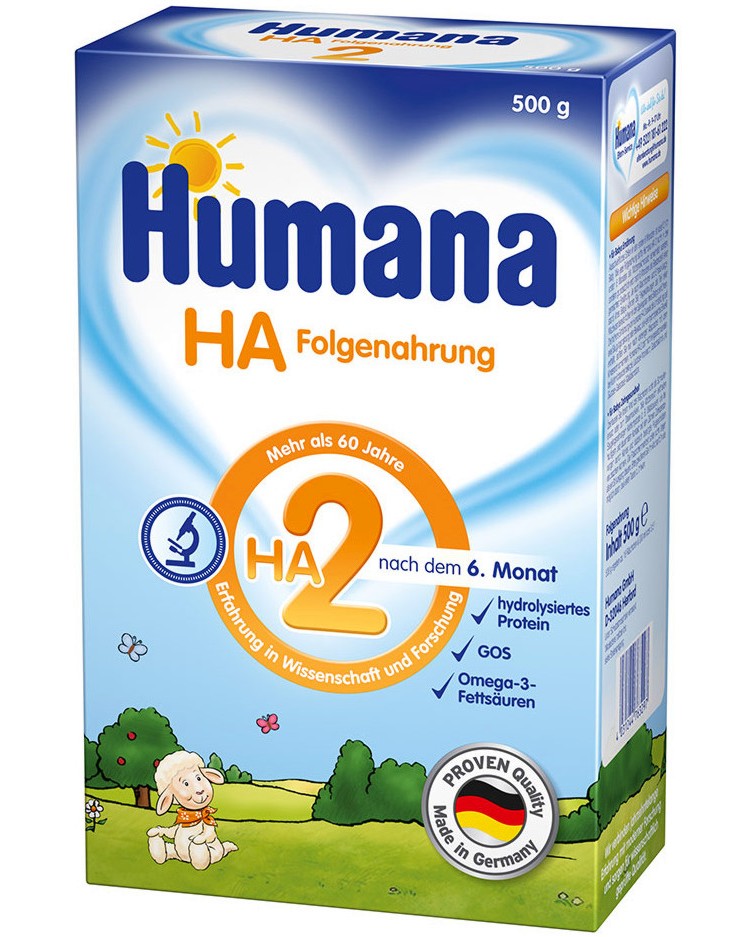    : Humana HA 2 -   500 g    6  - 