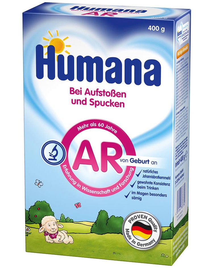          - Humana AR -   400 g    0+  - 