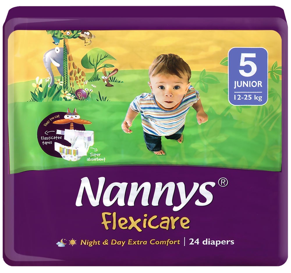 Nannys Flexicare - Junior -          12  25 kg - 