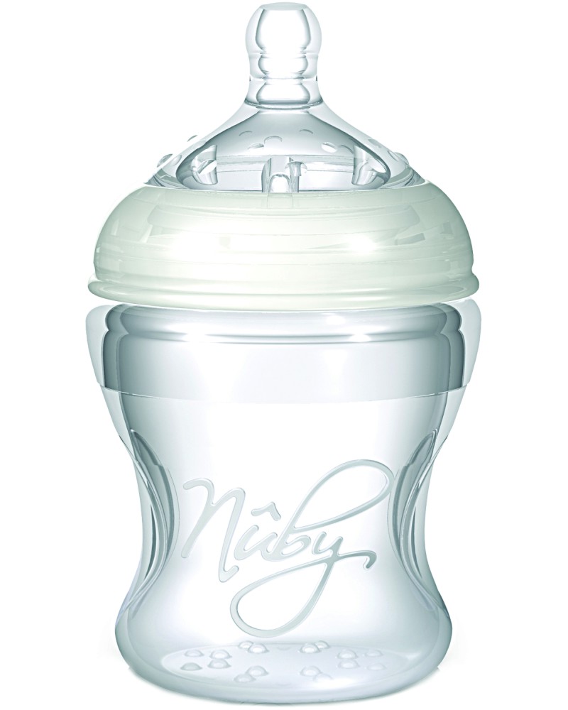  Nuby - 150 ml,   Natural Touch, 0+  - 