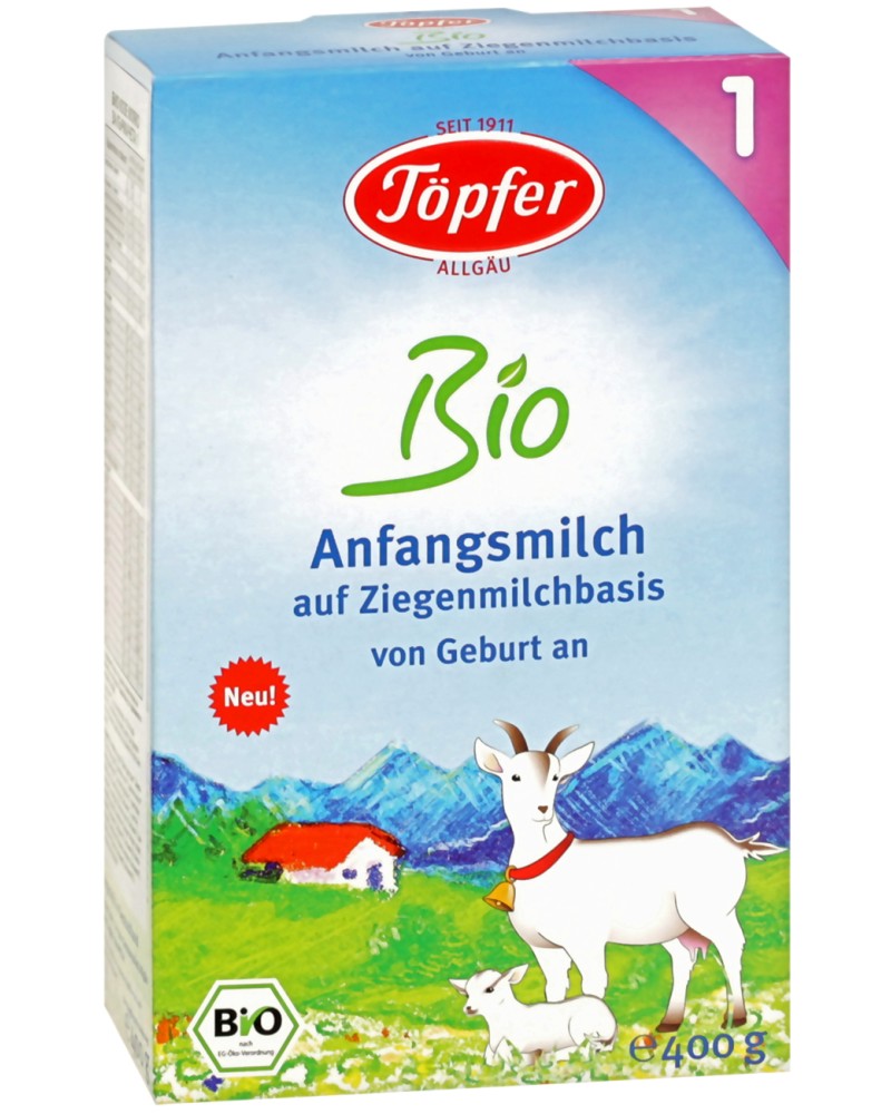      - Bio Goat Milk 1 -   400 g       - 