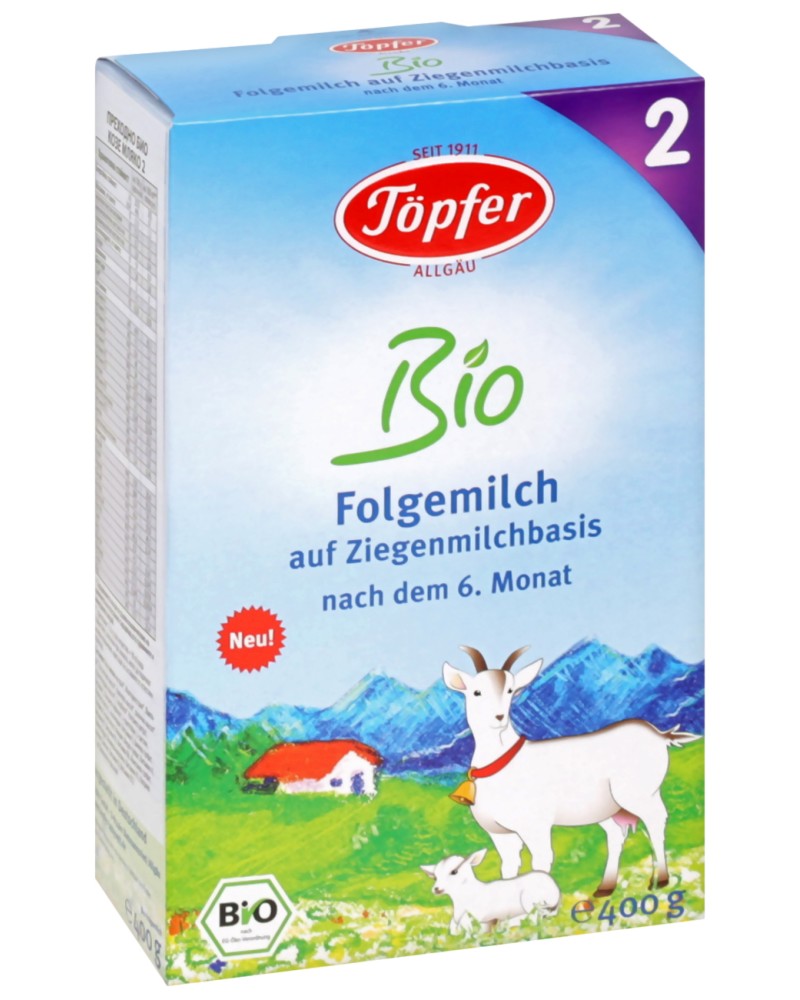     - Bio Goat Milk 2 -   400 g    6  - 