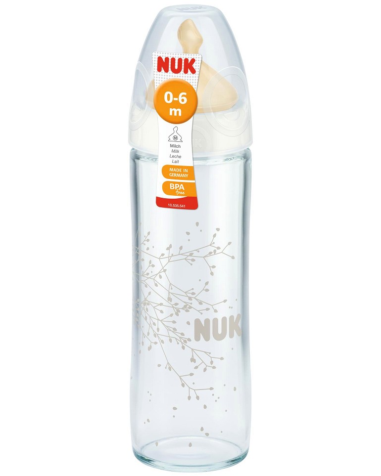    NUK New Classic - 240 ml,   First Choice,   , 0-6  - 
