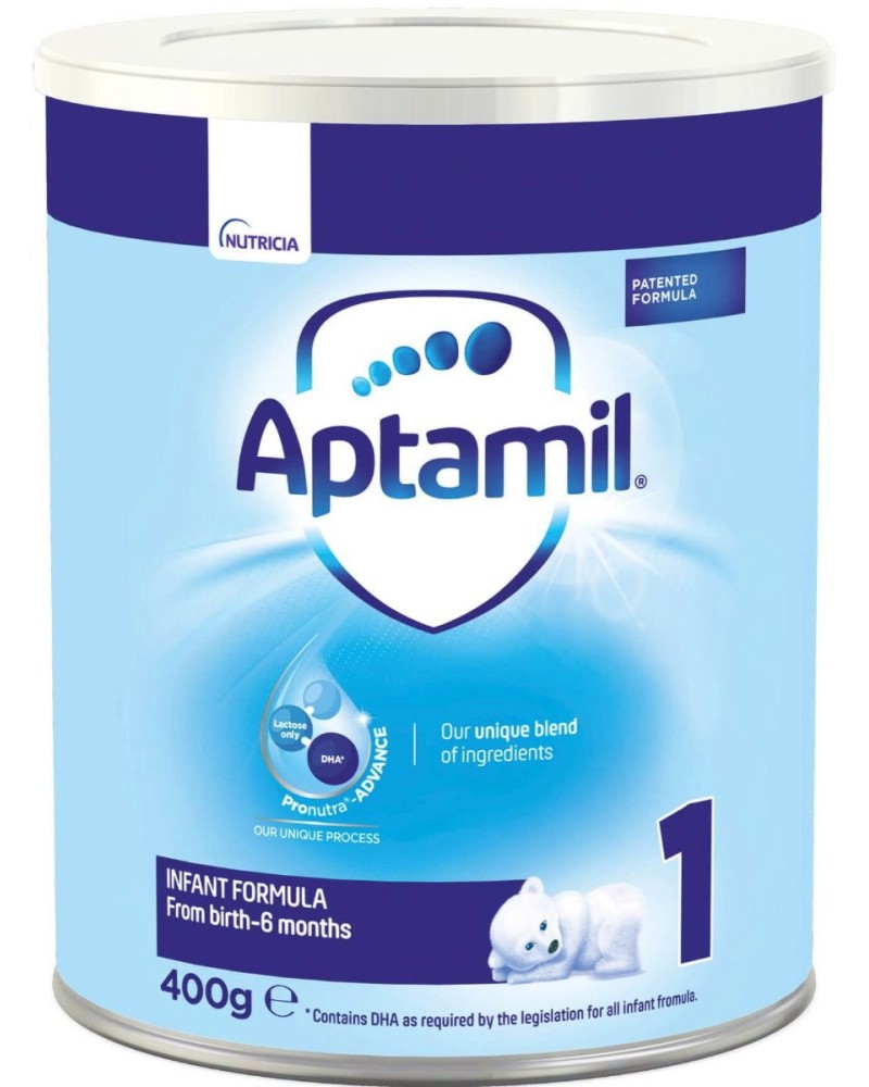     Nutricia Aptamil 1 - 400  800 g,  0-6  - 