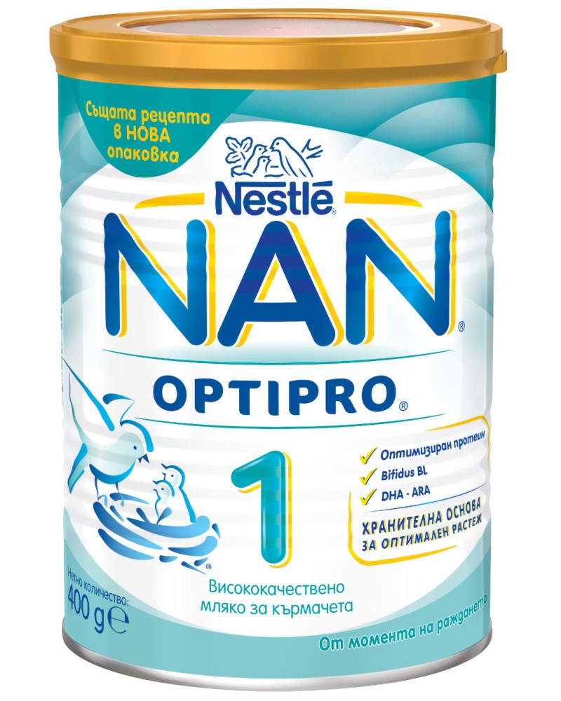     - Nestle NAN OPTIPRO 1 -    400 g  800 g       - 