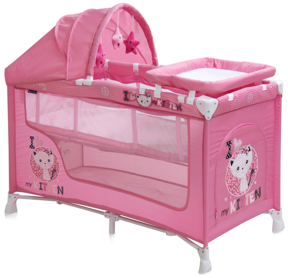       - Nanny 2 Layers Plus: Pink Kitten -    - 