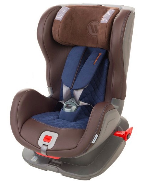     - Glider Royal Isofix: Brown Blue -  "Isofix"     9  25 kg -   
