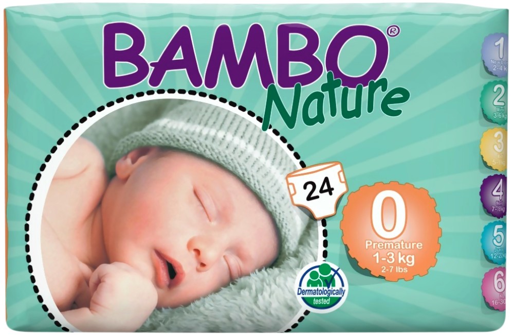     Bambo Nature Premature 0 -      1  3 kg - 