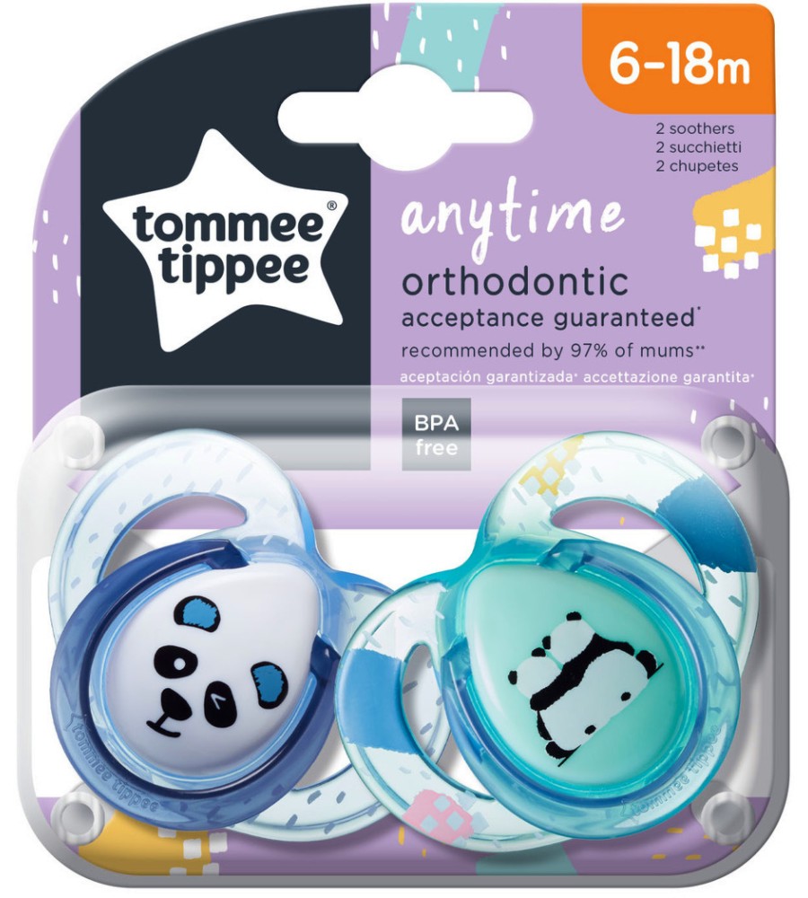   Tommee Tippee Any Time - 2 ,   Closer to Nature, 6-18  - 