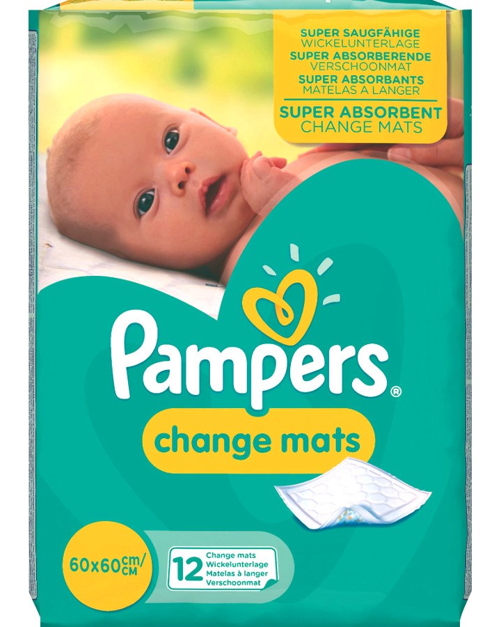 Pampers Change Mats -       -   12  - 