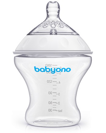   BabyOno - 180 ml,   Natural Nursing, 0+  - 