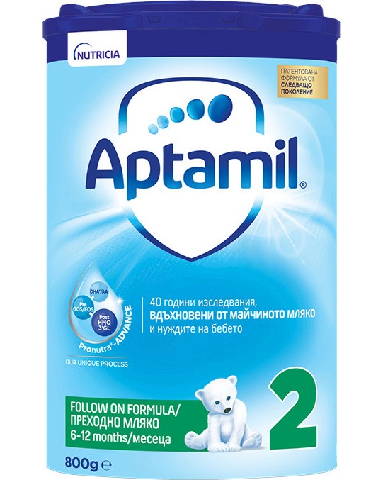   - Aptamil Pronutra Advance 2 -   800 g    6  12  - 