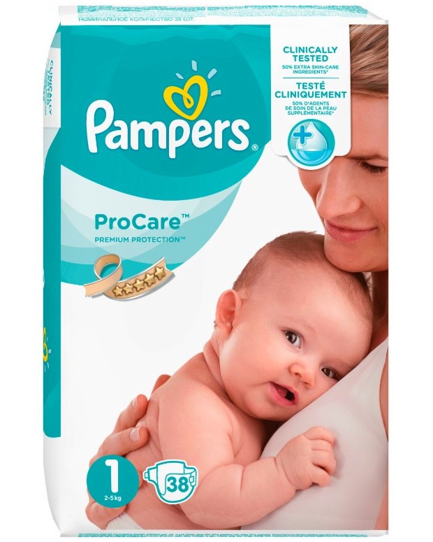Pampers ProCare Premium Protection 1 -          2  5 kg - 