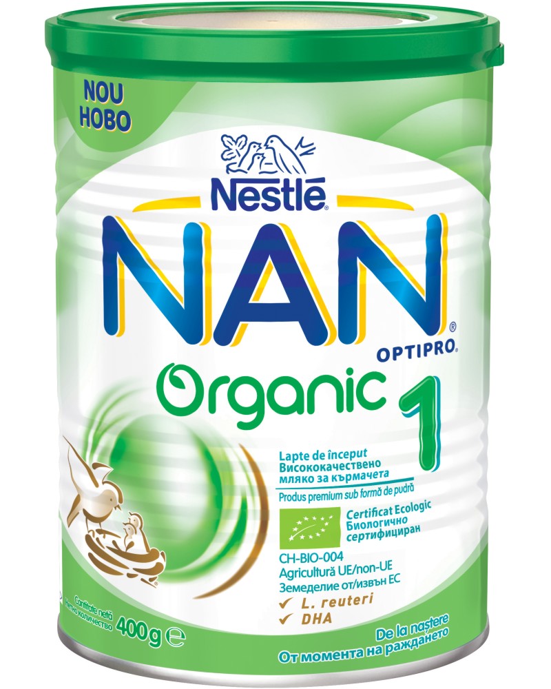     - Nestle NAN Organic 1 -    400 g       - 