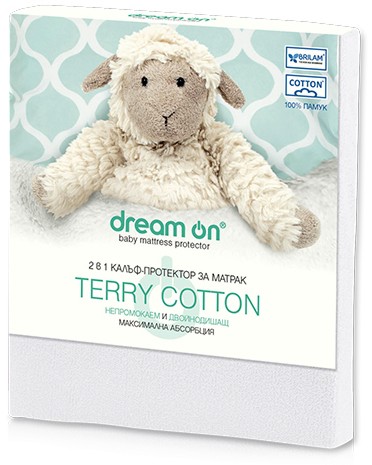   Dream On Terry Cotton -   60 x 120  70 x 140 cm - 