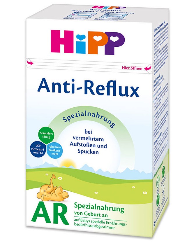       - HiPP AR Anti-Reflux -   500 g       - 