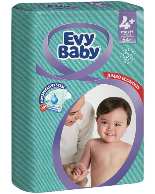 Evy Baby 4 + - Maxy Plus -          9  20 kg - 
