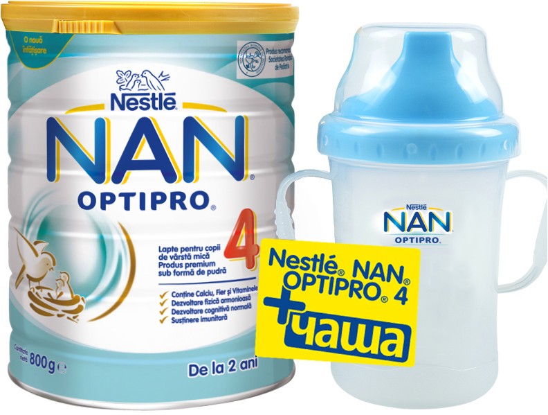        - Nestle NAN OPTIPRO 4 +  210 ml -    800 g   24  - 