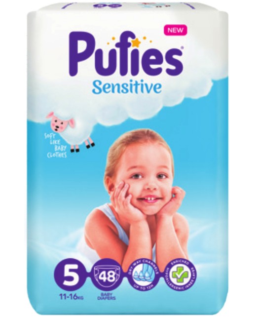  Pufies Sensitive 5 Junior - 48  76 ,    11-16 kg - 