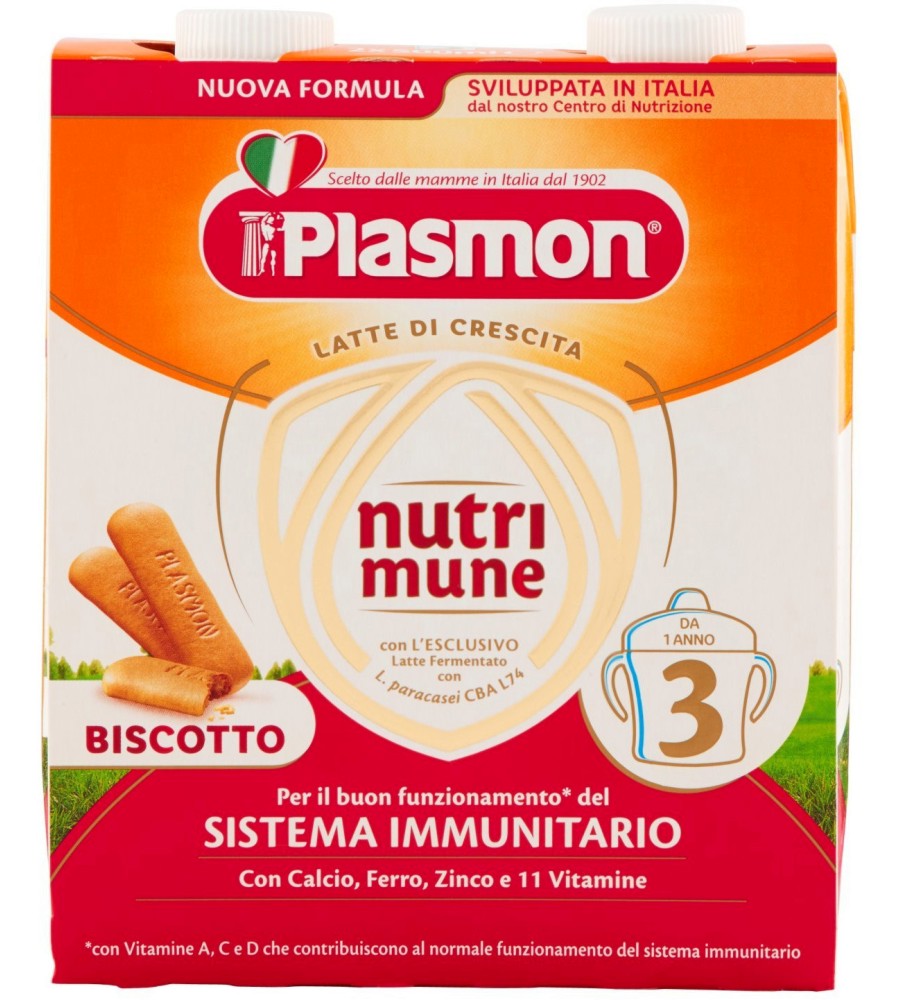        Plasmon Nutrimune 3 - 2  500 ml,  12+  - 