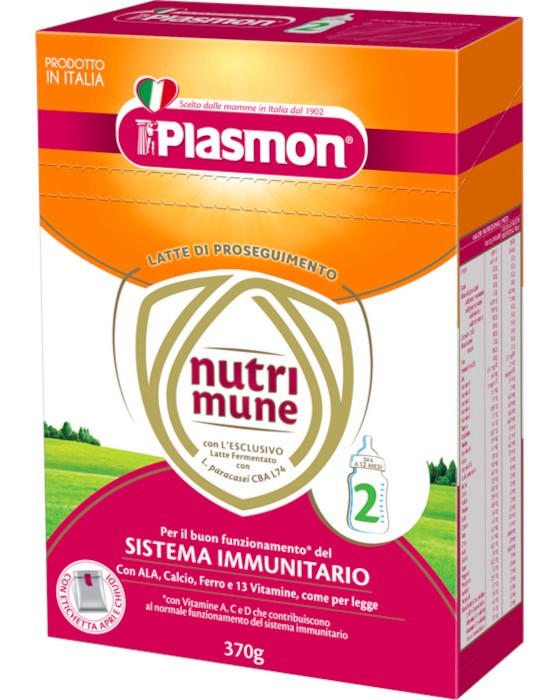    Plasmon Nutrimune 2 - 370  700 g,  6-12  - 