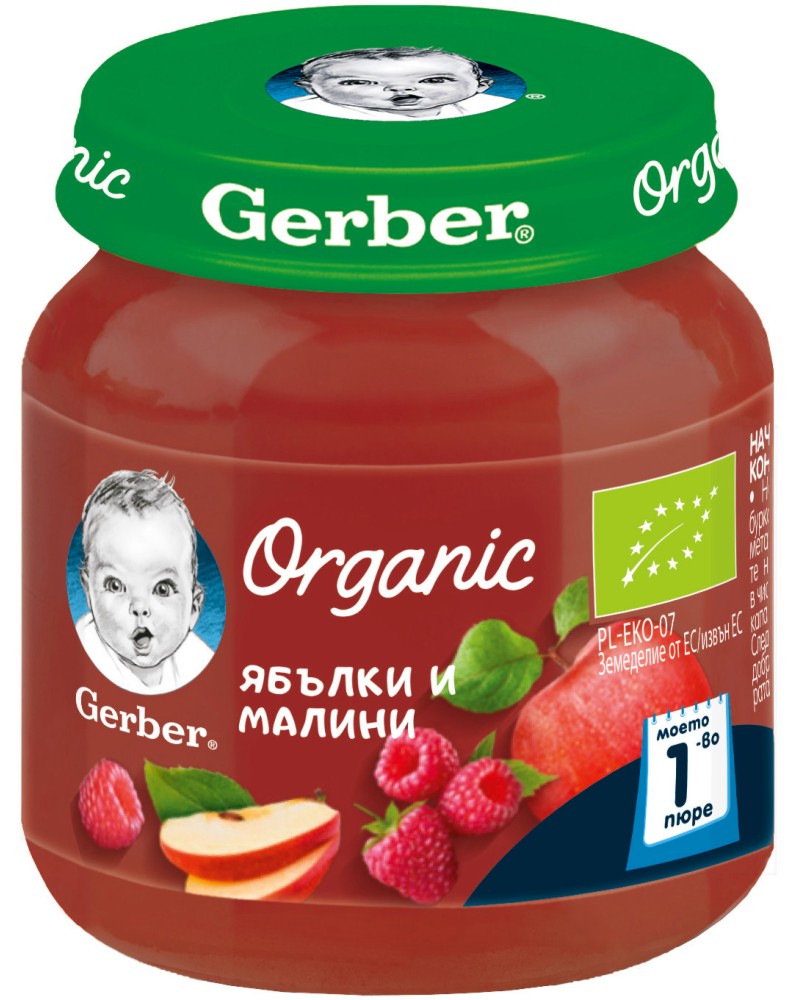       Nestle Gerber Organic - 125 g,    , 6+  - 