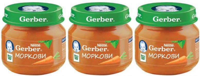 Nestle Gerber -    -   80 g   " " 2 + 1  - 