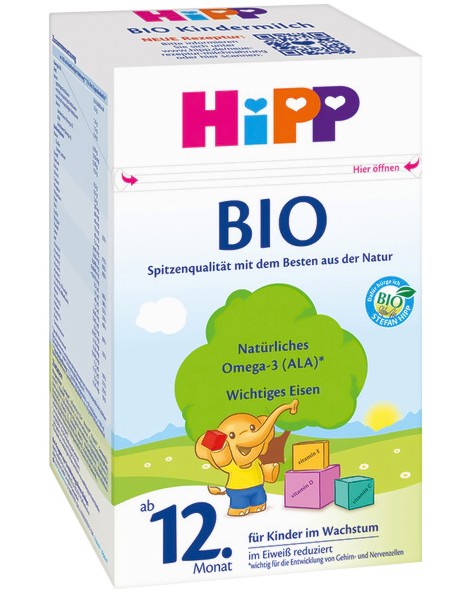       - HiPP BIO 3 -   600 g    12  - 
