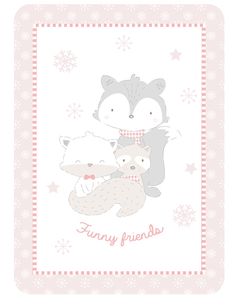   Kikka Boo Funny Friends - 80 x 110 cm - 