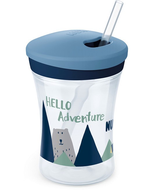      NUK Hello Adventure - 230 ml,   Action Cup, 12+  - 