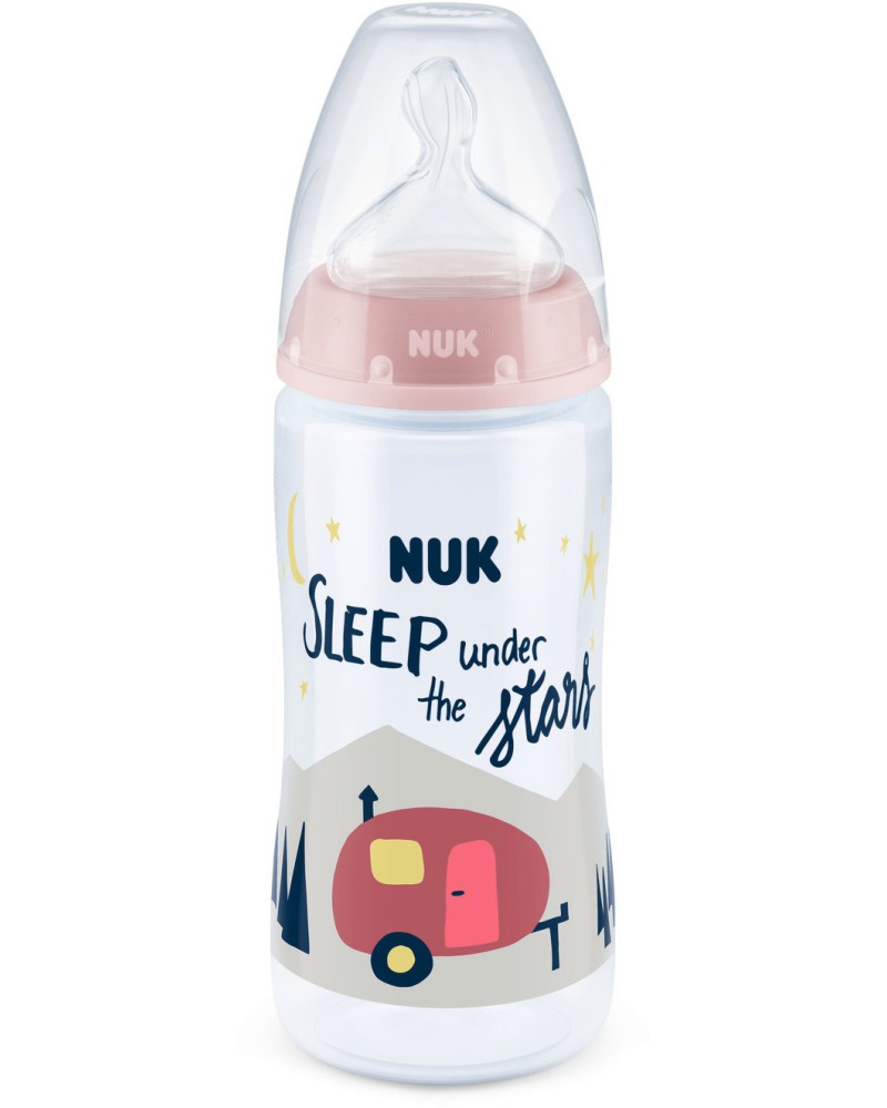   NUK Camp  - 300 ml,   First Choice, 6-18  - 