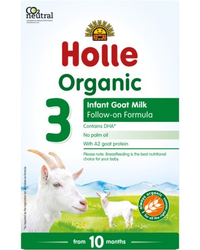      Holle Organic Goat Milk 3 - 400 g,  10+  - 