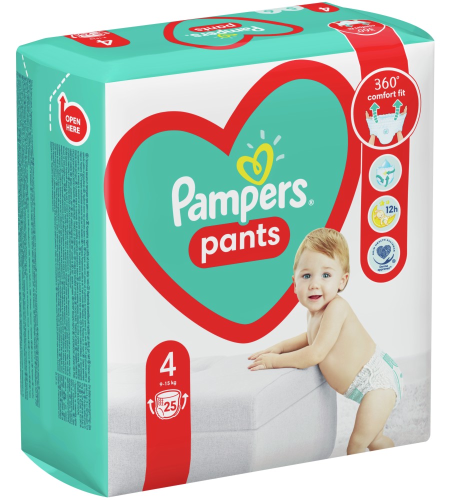  Pampers Pants 4 - 25÷176 ,   9-15 kg - 