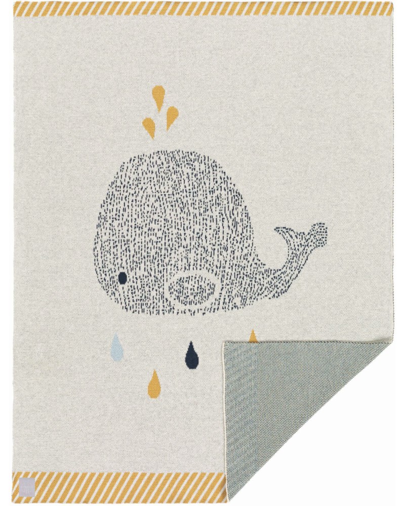    Lassig Whale - 100% , 75 x 100 cm,   "Little Water" - 
