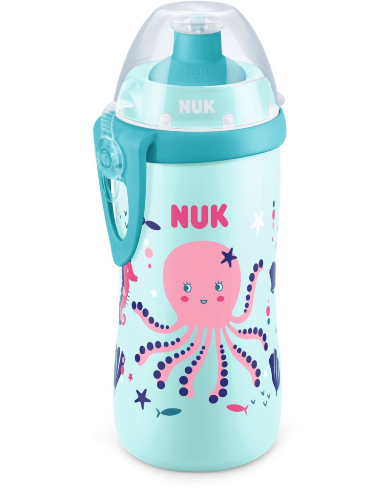     NUK Junior Cup First Choice - 300 ml,   Chameleon, 18+  - 