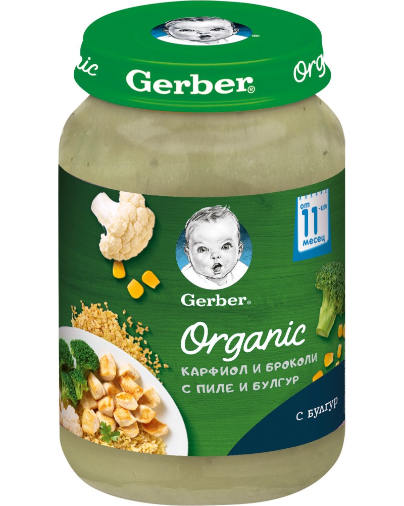           Nestle Gerber Organic - 190 g,  11+  - 